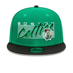 New Era 9Fifty Boston Celtics Retro Script Box Cap - Green