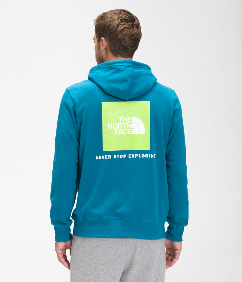 The North Face Mens Box NSE Pullover Hoodie - Banff Blue