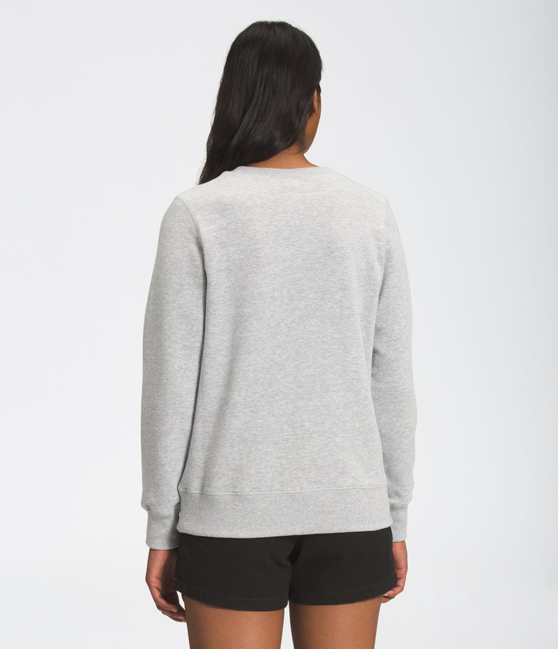 The North Face Womens Heritage Patch Crew - TNF Light Grey Heather