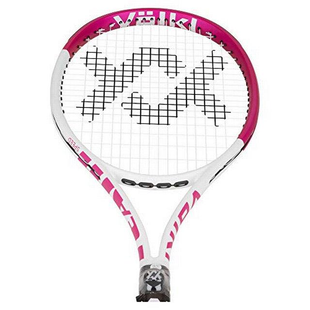 Volkl Team Speed 4 1/8 Tennis Racquet - White/Pink