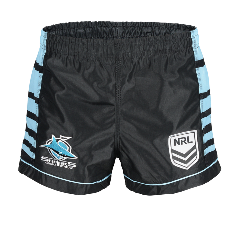 Tidwell Sharks Home NRL Supporter Shorts - Black