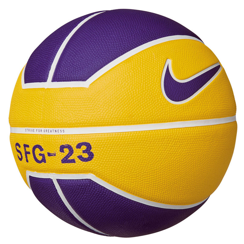Nike Lebron Playground 4P Basketball - Yellow