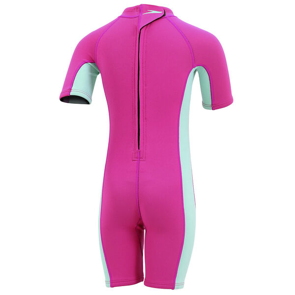 Speedo Toddler Girls SS Wetsuit - Pink