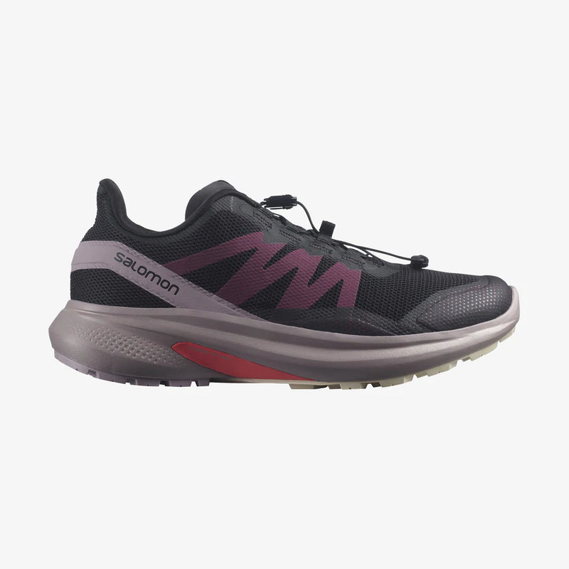 Salomon Hypulse Womens Trail Running Shoes - Black/Quail/Rainy Day
