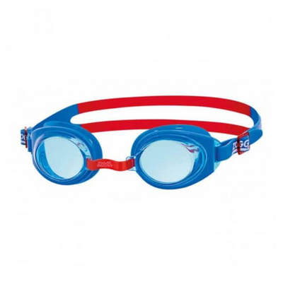 Zoggs Ripper Junior Blue Swim Goggles-Blue/Red/Tint