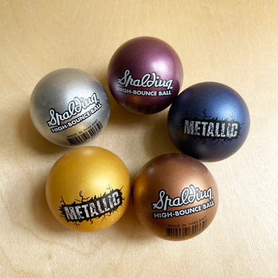Spalding Hi Bounce Ball - Metallic
