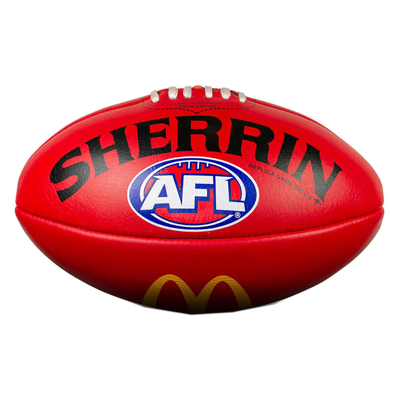 Sherrin Grass Surface AFL Replica Game Ball - Leather