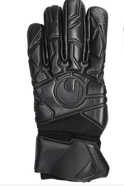 UHLSPORT Black Edition Absolutgrip Gloves