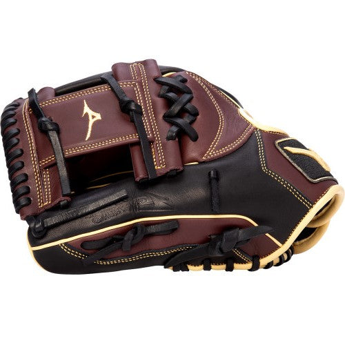 Mizuno MVP Prime 11.75 Inch LHT Baseball Glove - Black/Brown