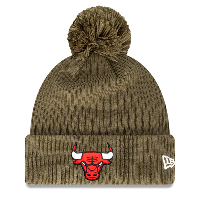 New Era Knit Medium Chicago Bulls Beanie