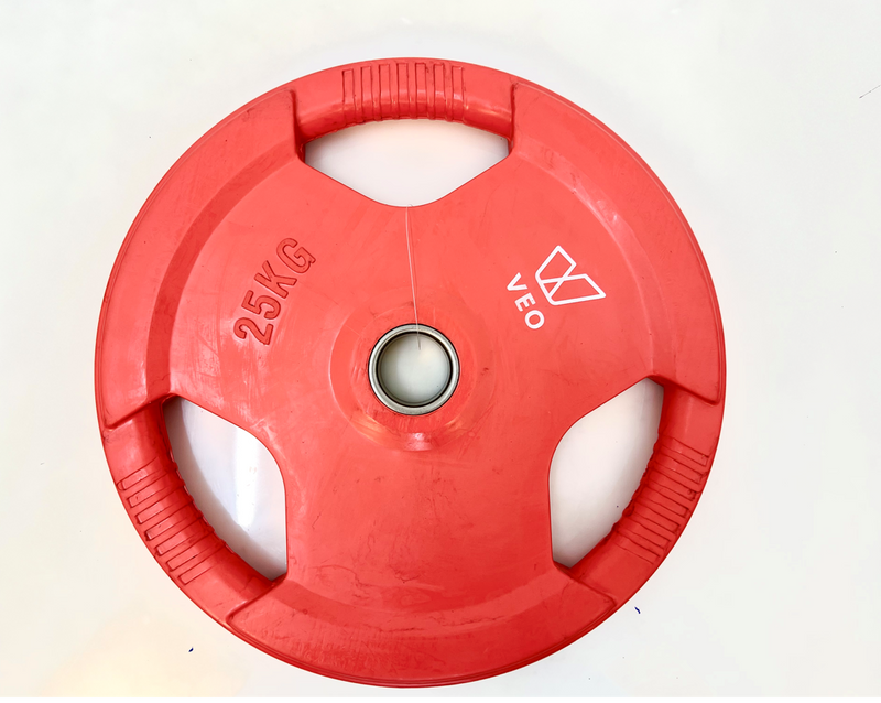 VEO Olympic Rubber Bump Plate 25KG