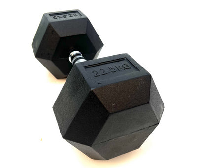 VEO Rubber Hex Dumbbell 22.5KG