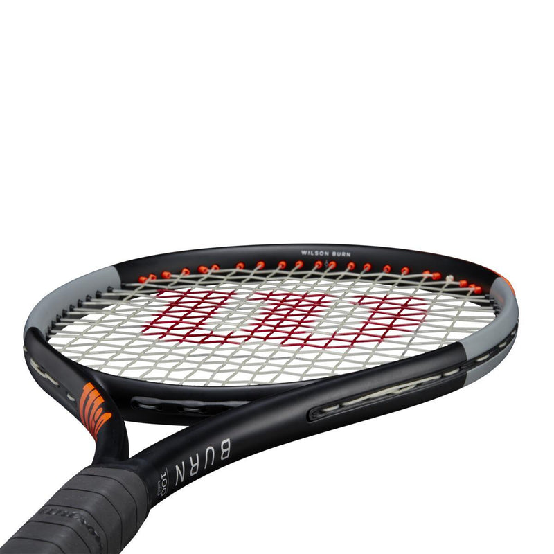 Wilson Burn 100LS v4 Tennis Racquet - Black/Orange_WR044910U1