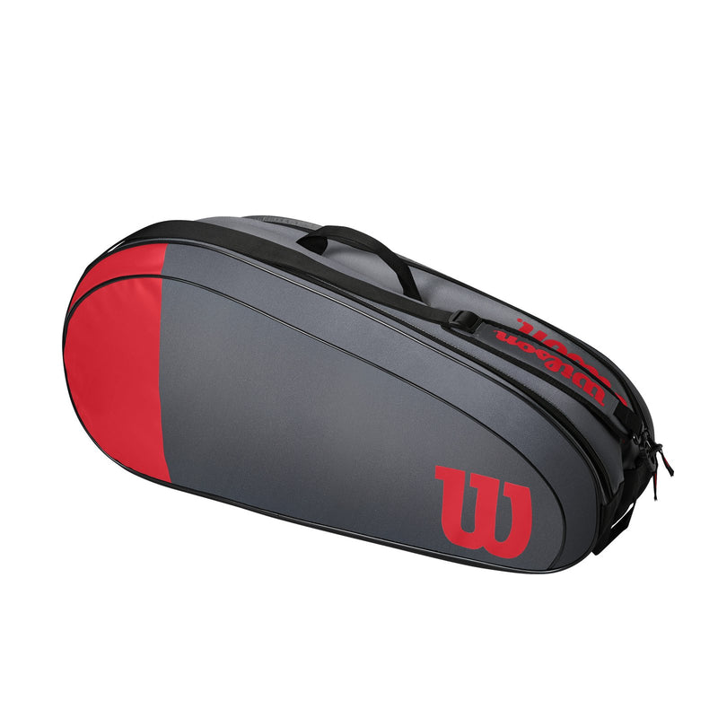 Wilson Team 6 Racquet Tennis Bag - Red/Grey