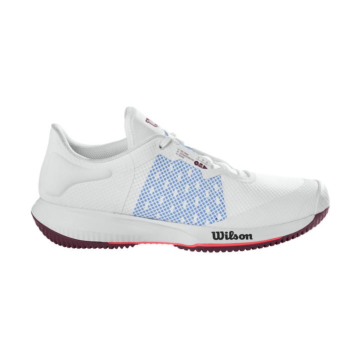 Wilson Womens Kaos Swift Tennis Shoe - Wh/Chambray/Fig
