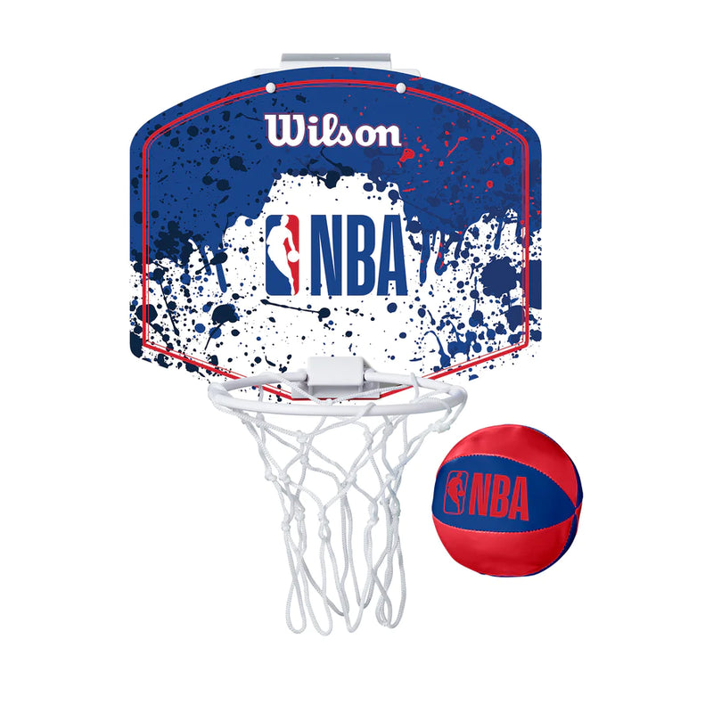 Wilson NBA Team Mini Basketball Hoop - Red
