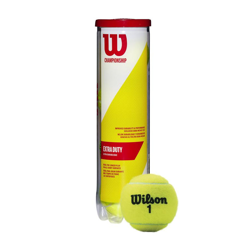 Wilson Championship Extra Duty 4ball Tennis Balls