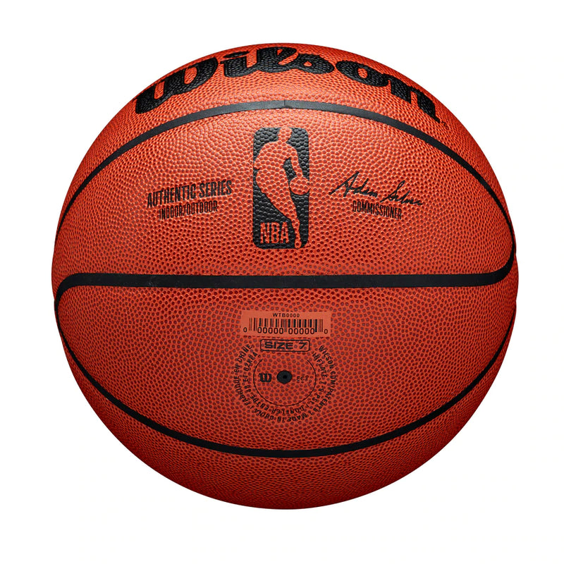 Wilson NBA Authentic Series Indoor Outdoor Game Ball