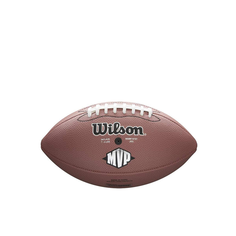 Wilson NFL MVP American Football Pee Wee - Brown_WTF1413_Sportsmans Warehouse_1
