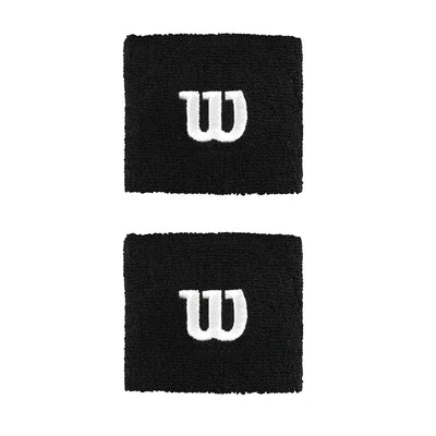 Wilson 2Pack Tennis Wristband - Black