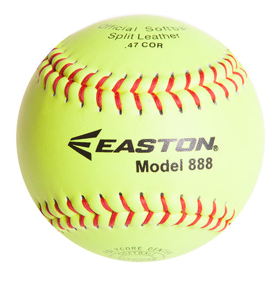 Easton 888 12Inch Fluro Leather Regulation Softball