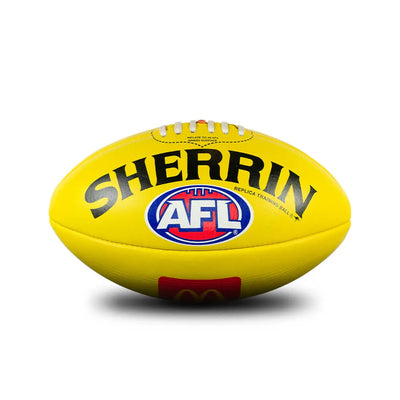 Sherrin Grass Surface AFL Replica Training - Leather