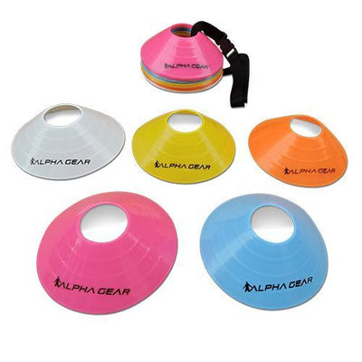 Alpha Gear 25 Pack Saucer Cone With Carry Strap