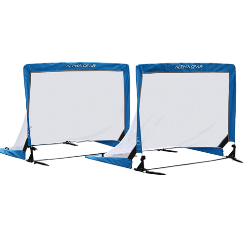 Alpha Gear Square 3Ft Pop Up Goals - 2 in one carry bag