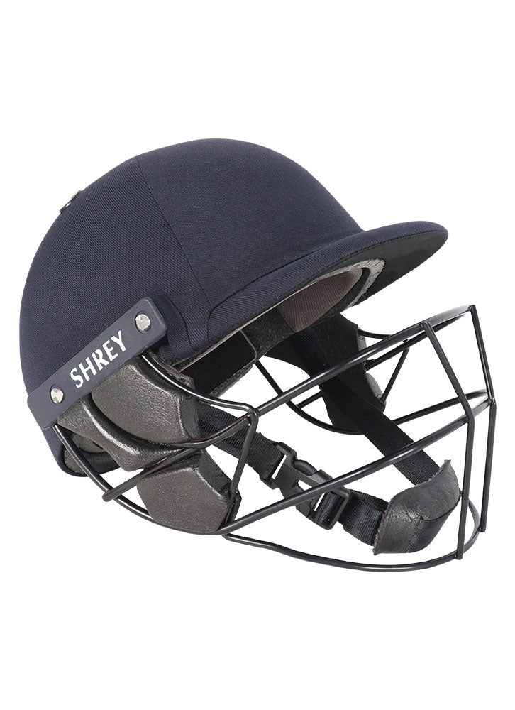 Shrey Armor 2.0 Steel Youth Cricket Helmet - Navy CSHA205Y