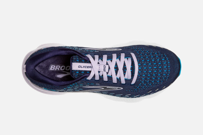 Brooks Glycerin 20 D Womens Running Shoe - Peacoat