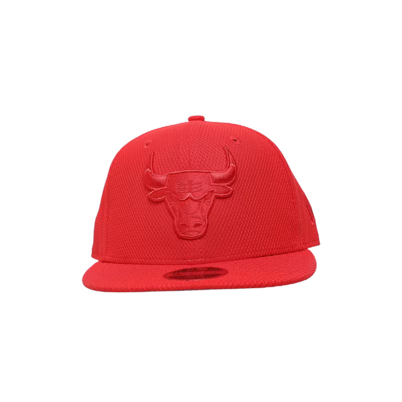 New Era Kids 9Fifty Chicago Bulls DE Tonal Cap - Red