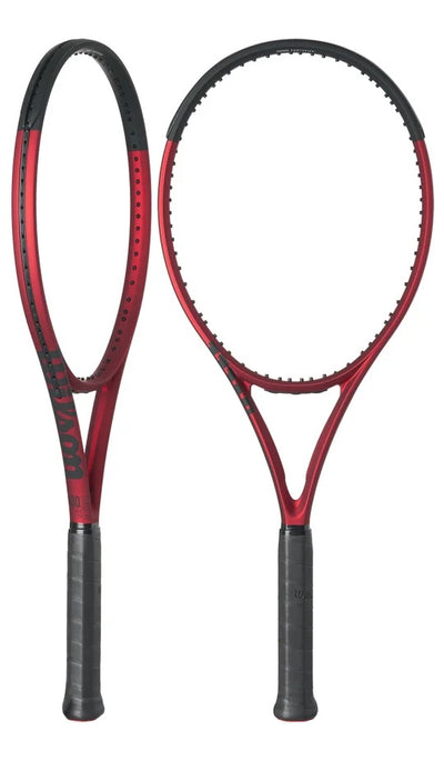 Wilson Clash 100L V2.0 4 3/8 Tennis Racquet - Red Frame Only