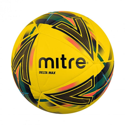 Mitre Delta Max Soccer Ball - Yellow/Orange/Green