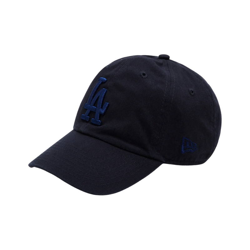 New Era Los Angeles Dodgers Womens 9Forty Cloth Strap Adjustable Cap - Navy