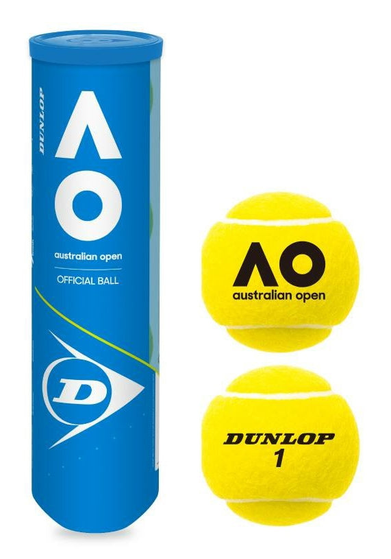 Dunlop Australian Open 4 Ball Can Tennis Balls_DWDQ601355