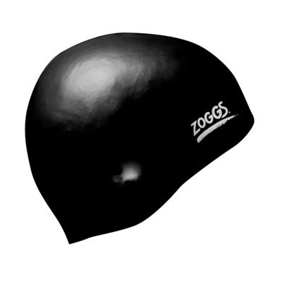 Zoggs Easy Fit Silicone Cap-Black