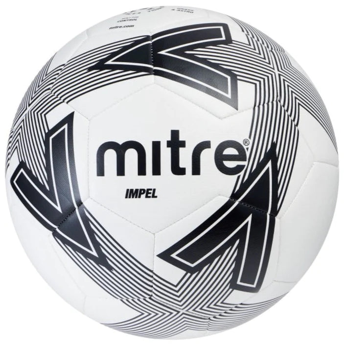 Mitre Impel One Soccer Ball - White/Black