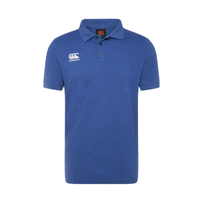 Canterbury Mens Waimak Polo - Victoria Blue Marle_QA003551-ABQ