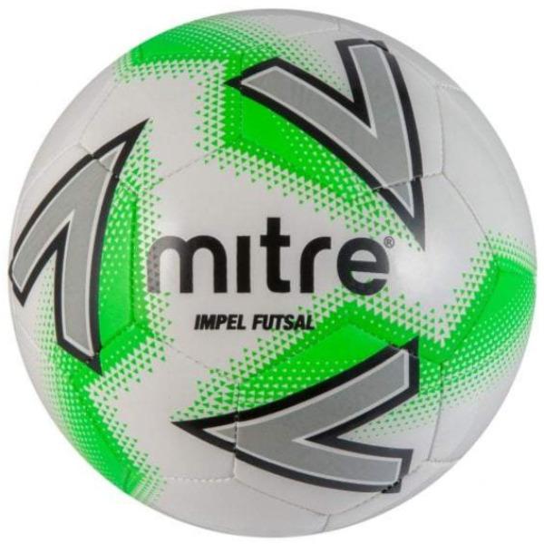 Mitre Impel Training Futsal Ball - White