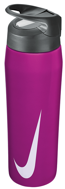 Nike Hypercharge Straw Bottle 24oz Hyper Violet/Cool Grey_N.OB.F9.509.24