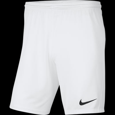 Nike Dri-Fit Park III Mens Shorts - White_BV6855-100