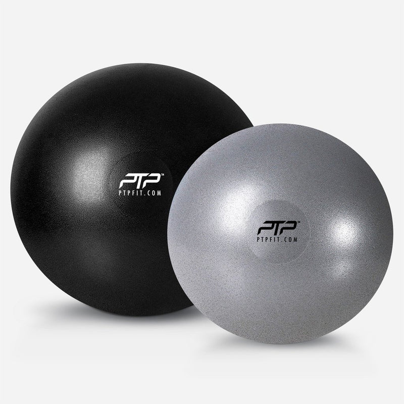 PTP Pilates Ball Combo - Sliver/Black PB COMBO