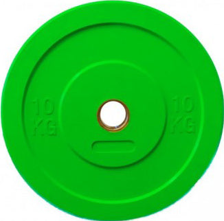 HCE Olympic Green Bumper Weight Plate 10kg