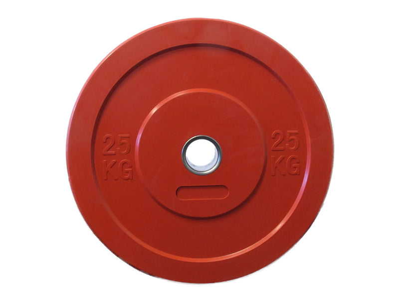 HCE Olympic Red Bumper Weight Plate 25kg