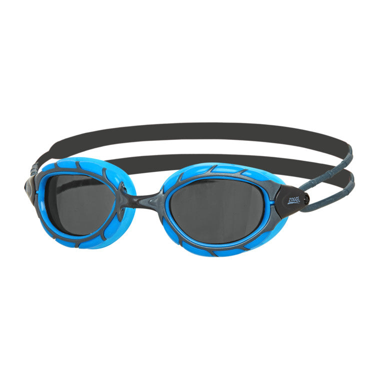 Zoggs Predator Silver-Blue Swimming Goggles