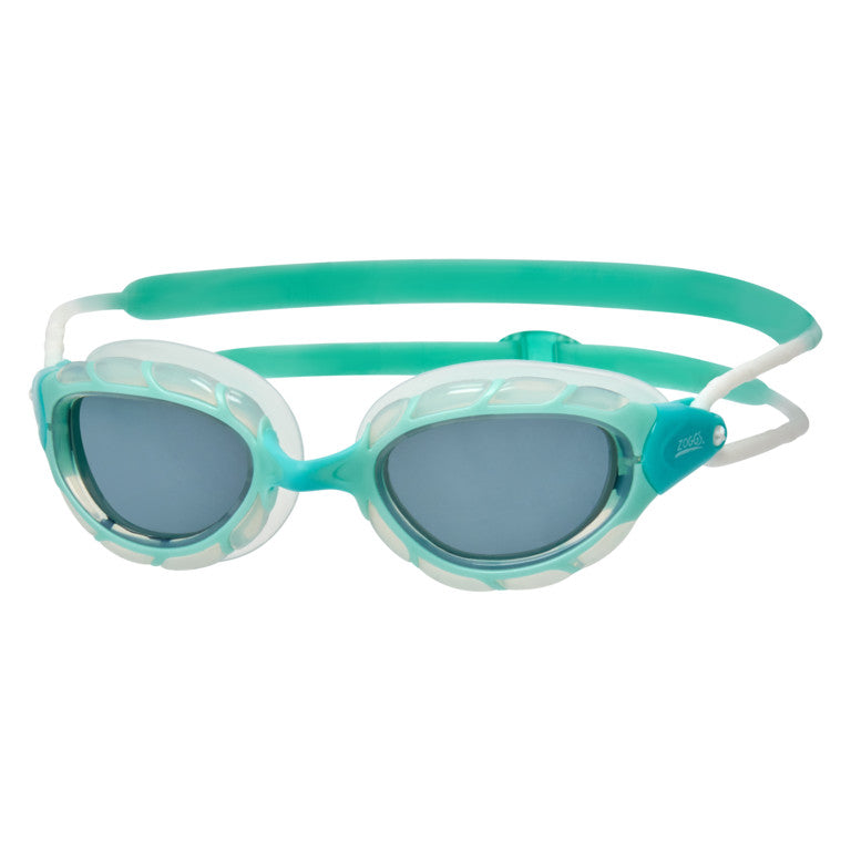 Zoggs Predator Regular Swim Goggles-Green/Clear/Smoke
