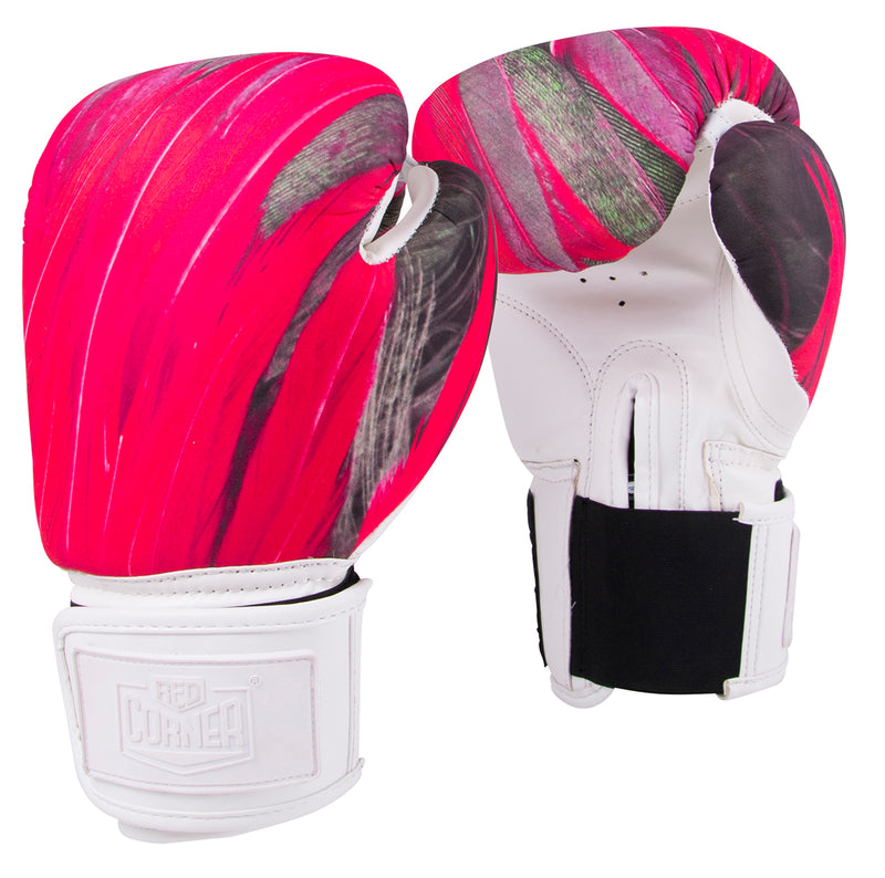 Red Corner Womens Silver Label Boxing Glove-Feathers 2.0