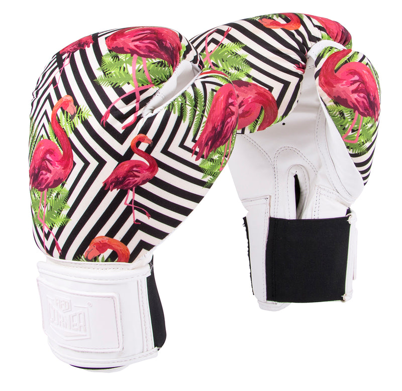 Red Corner Womens Silver Label Boxing Glove-Flamingo