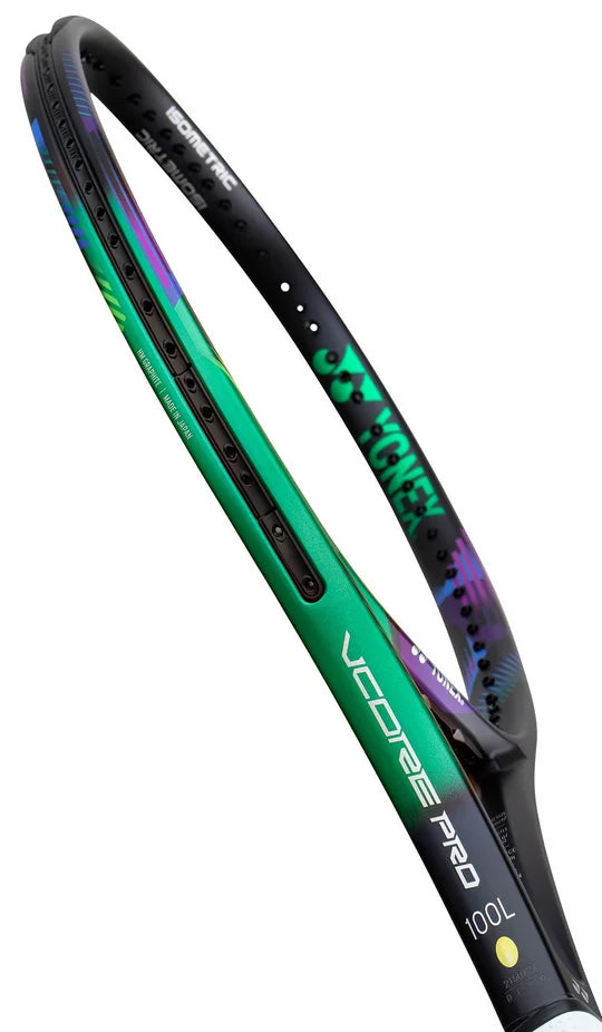 Yonex Vcore Pro 100L 280g Tennis Racquet Frame - Green/Purple