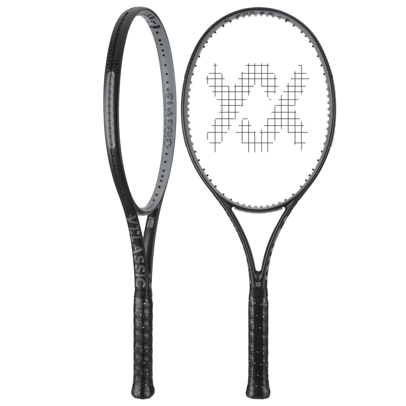 Volkl V1 Classic Tennis Racquet - Black_TRVV1C18